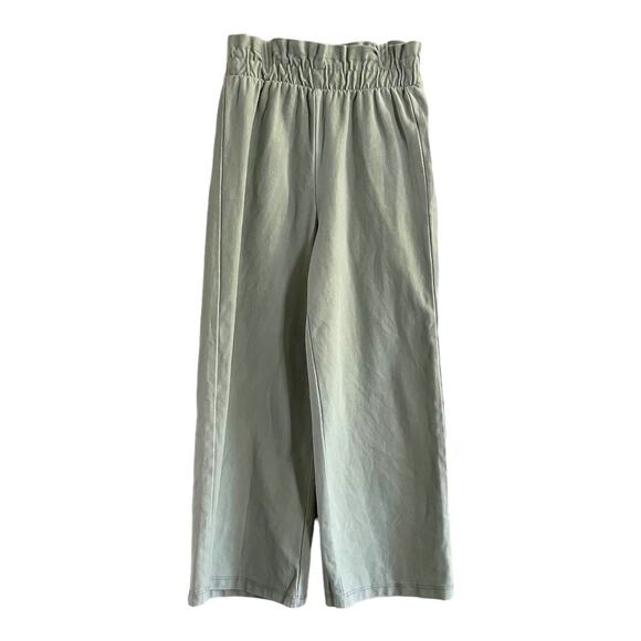 ZARA Women's Light Green Comfortable Summer Dress Straight Pants Size 6 - Picture 5 of 5